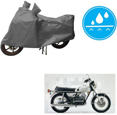 DeepShakshi AUTOMOTIVE Waterproof Two Wheeler Cover for Yamaha(RD 350, Grey)
