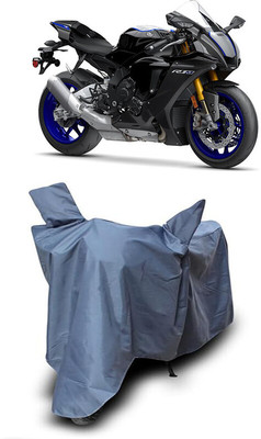 MADAFIYA Waterproof Two Wheeler Cover for Yamaha(YZF R15 V3, Grey)
