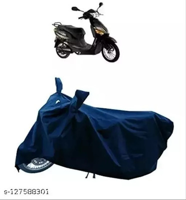 gurukul mart Waterproof Two Wheeler Cover for Piaggio(CT100, Blue)