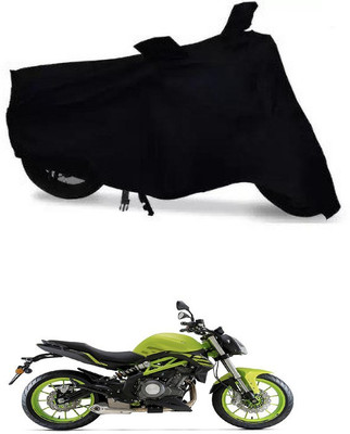 THE REAL ARV Waterproof Two Wheeler Cover for Benelli(302 S, Black)