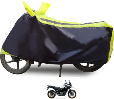 Euro Care Waterproof Two Wheeler Cover for Suzuki(V-Strom 650 XT, Yellow)