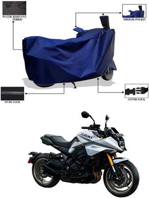 CODOKI Waterproof Two Wheeler Cover for Suzuki(Katana, Blue)