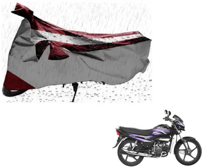 MISSION COLLECTION Waterproof Two Wheeler Cover for Hero(Super Splendor, Maroon)