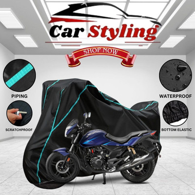 OliverX Waterproof Two Wheeler Cover for Honda(CBZ, Black)