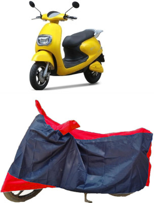 AutoKick Two Wheeler Cover for Techo Electra(Emerge, Multicolor)