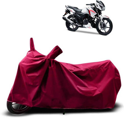 Aamaya Store Waterproof Two Wheeler Cover for Hero(Motocorp Maestro Edge 110 BS6, Maroon)
