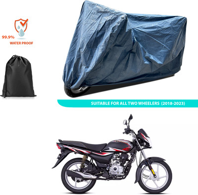 CODOKI Waterproof Two Wheeler Cover for Bajaj(ComforTec, Blue)