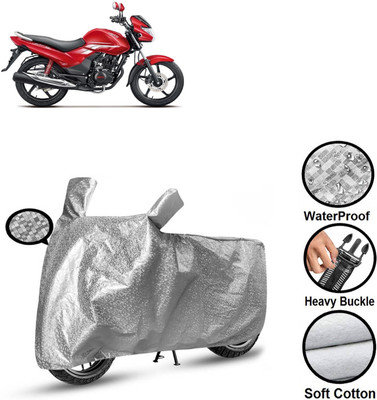 CODOKI Waterproof Two Wheeler Cover for Hero(Achiever, Silver)