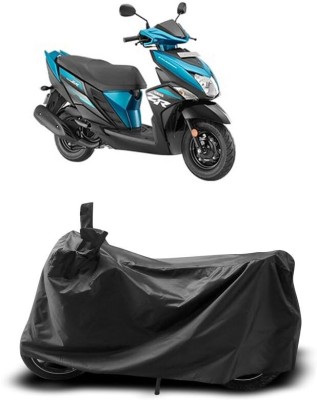 KEDIT Two Wheeler Cover for Yamaha(Cygnus Ray ZR, Black)