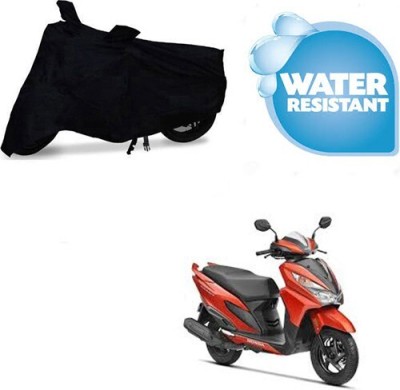 MMSSTAR Waterproof Two Wheeler Cover for Honda(Grazia, Black)