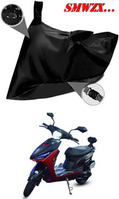 smwzxyu Waterproof Two Wheeler Cover for Revolt(Motors E-Bike, Black)