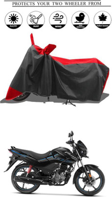 smwzxyu Two Wheeler Cover for Hero(Passion Pro i3S, Red)