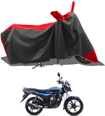 KEDIT Two Wheeler Cover for Bajaj(Platina 110 H-Gear, Red)