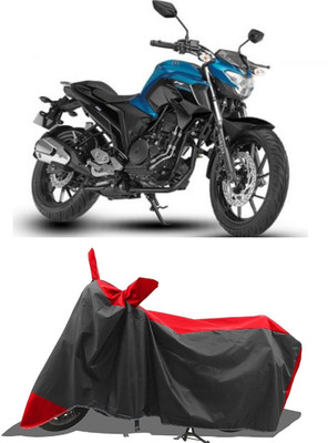 SPECTUS Two Wheeler Cover for Yamaha(FZ 25, Red)
