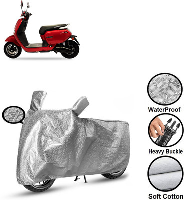 CODOKI Waterproof Two Wheeler Cover for Okinawa(Lite, Silver)