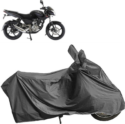 DIGGU Two Wheeler Cover for Bajaj(Pulsar 135 LS DTS-i, Grey)