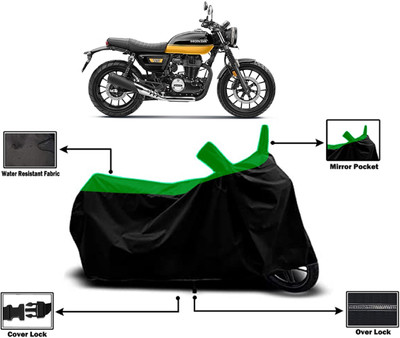 Amexride Two Wheeler Cover for Honda(CB350RS, Green)