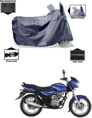 CODOKI Waterproof Two Wheeler Cover for Bajaj(Discover 125 DTS-i, Grey)