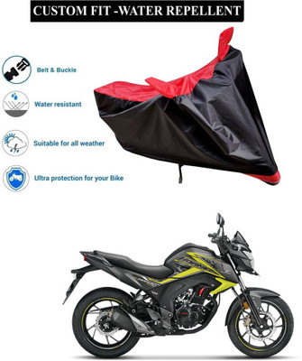 PAGORA Waterproof Two Wheeler Cover for Honda(CB Hornet 160, Red)