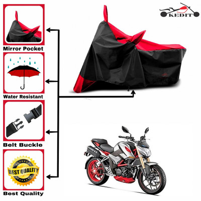 DeepShakshi AUTOMOTIVE Two Wheeler Cover for Hero(XF3R, Red, Black)