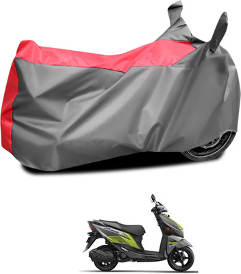 CODOKI Waterproof Two Wheeler Cover for Suzuki(Avenis 125, Grey, Red)