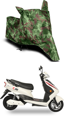 Furious3D Two Wheeler Cover for Okinawa(R30 electric scooter, Multicolor)