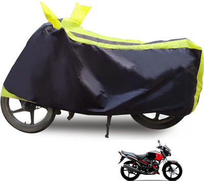 Euro Care Waterproof Two Wheeler Cover for Yamaha(Gladiator, Yellow)