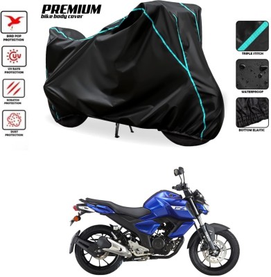 SThanaveX Waterproof Two Wheeler Cover for Yamaha(FZ S V3.0 FI, Black)