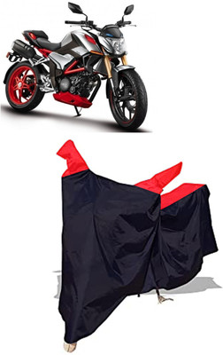 Amexride Two Wheeler Cover for Hero(XF3R BS6, Black)