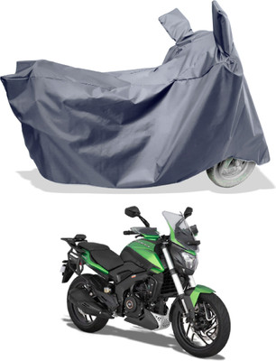 Amexride Two Wheeler Cover for Bajaj(Dominar 400 BS6, Grey)