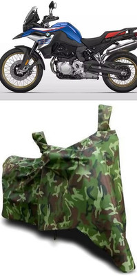 ATBROTHERS Waterproof Two Wheeler Cover for BMW(F 850 GS, Multicolor, Green)
