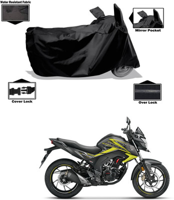 CODOKI Waterproof Two Wheeler Cover for Honda(CB Hornet 160, Black)