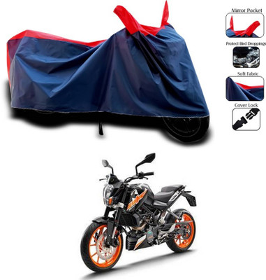 AASHTIK MART Two Wheeler Cover for KTM(125 Duke, Red)