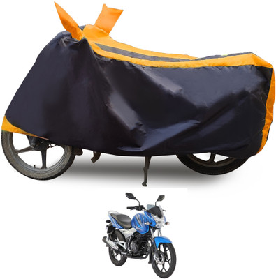 Euro Care Waterproof Two Wheeler Cover for Bajaj(Discover 125 DTS-i, Orange)