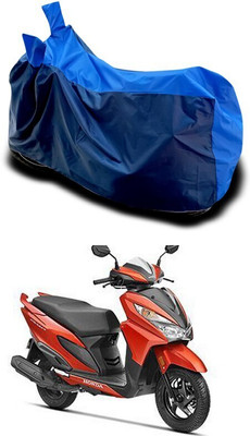 Mdstar Waterproof Two Wheeler Cover for Honda(Grazia BS6, Blue)