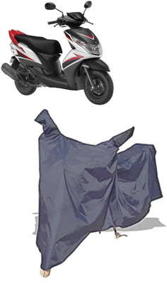 Amexride Two Wheeler Cover for Yamaha(Ray Z BS6, Grey)