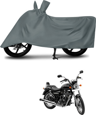 LICATOR Waterproof Two Wheeler Cover for Royal Enfield(Thunderbird 500, Grey)