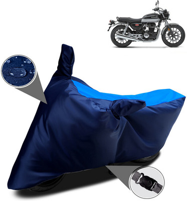 APNEK Waterproof Two Wheeler Cover for Honda(Hness CB350, Blue)