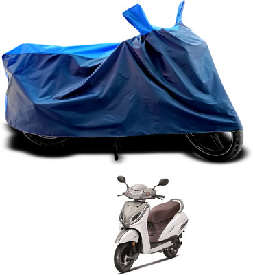 PAGORA Waterproof Two Wheeler Cover for Honda(Activa 5G, Black, Blue)