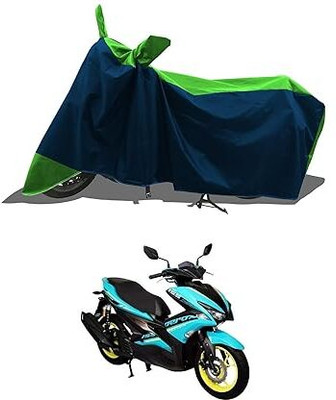 B R Enterprisez Waterproof Two Wheeler Cover for Yamaha(Aerox 155 Maxi, Blue, Green)