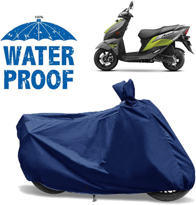AUTOCAD Waterproof Two Wheeler Cover for Suzuki(Avenis 125, Blue)