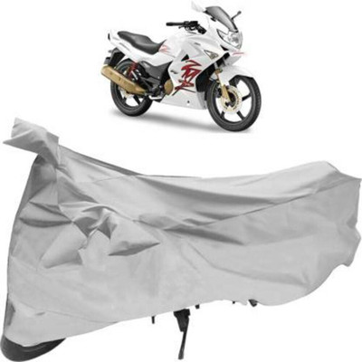 HMS Two Wheeler Cover for Hero(Karizma ZMR, Silver)