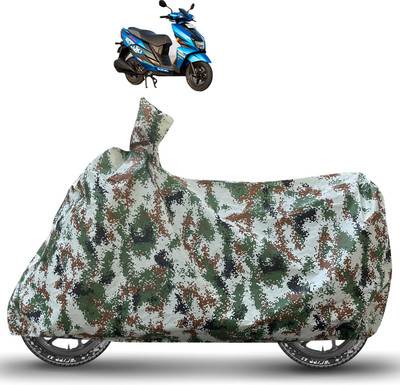 Caronix Waterproof Two Wheeler Cover for Suzuki(Avenis 125, Green)