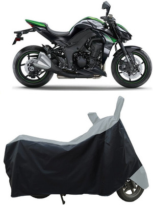 Coxtor Waterproof Two Wheeler Cover for Kawasaki(Z1000 BS6, Grey)