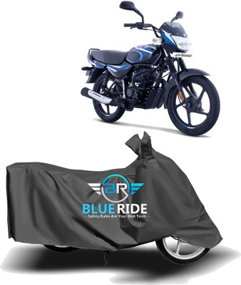 AJSTAR Waterproof Two Wheeler Cover for Bajaj(CT 100, Grey)