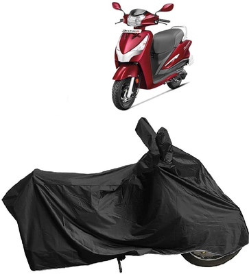DIGGU Two Wheeler Cover for Hero(Destini 125, Black)