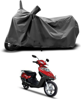 DeepShakshi AUTOMOTIVE Two Wheeler Cover for Hero(Electric Flash, Grey)