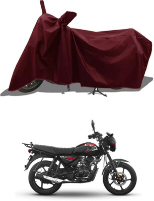 WMIZEXA Waterproof Two Wheeler Cover for Bajaj(Maroon)