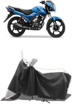 RAAMKM Two Wheeler Cover for Hero, Honda, Bajaj, TVS, Yamaha(YZF R15S BS6, White, Black)