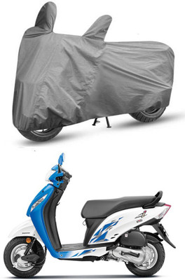 DeepShakshi AUTOMOTIVE Waterproof Two Wheeler Cover for Honda(Activa i, Grey)